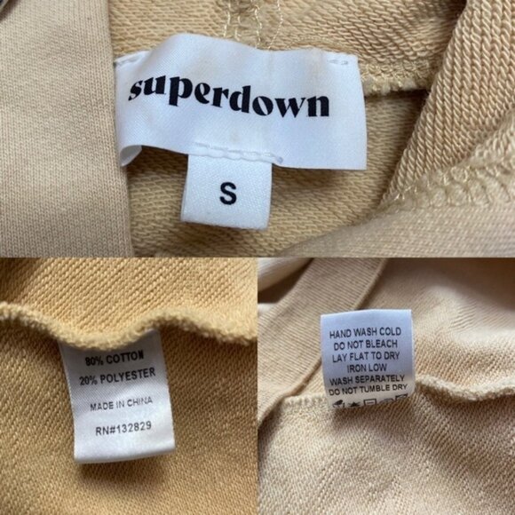 Superdown Sweater Hoodie Women Size Small - Picture 6 of 6